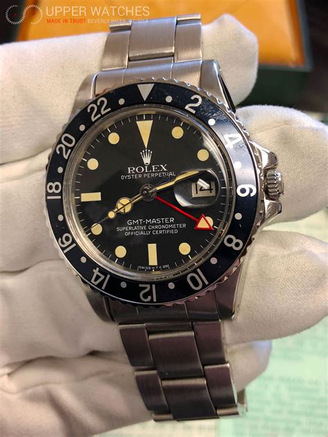 rolex red hand|rolex gmt master 1675 hands.